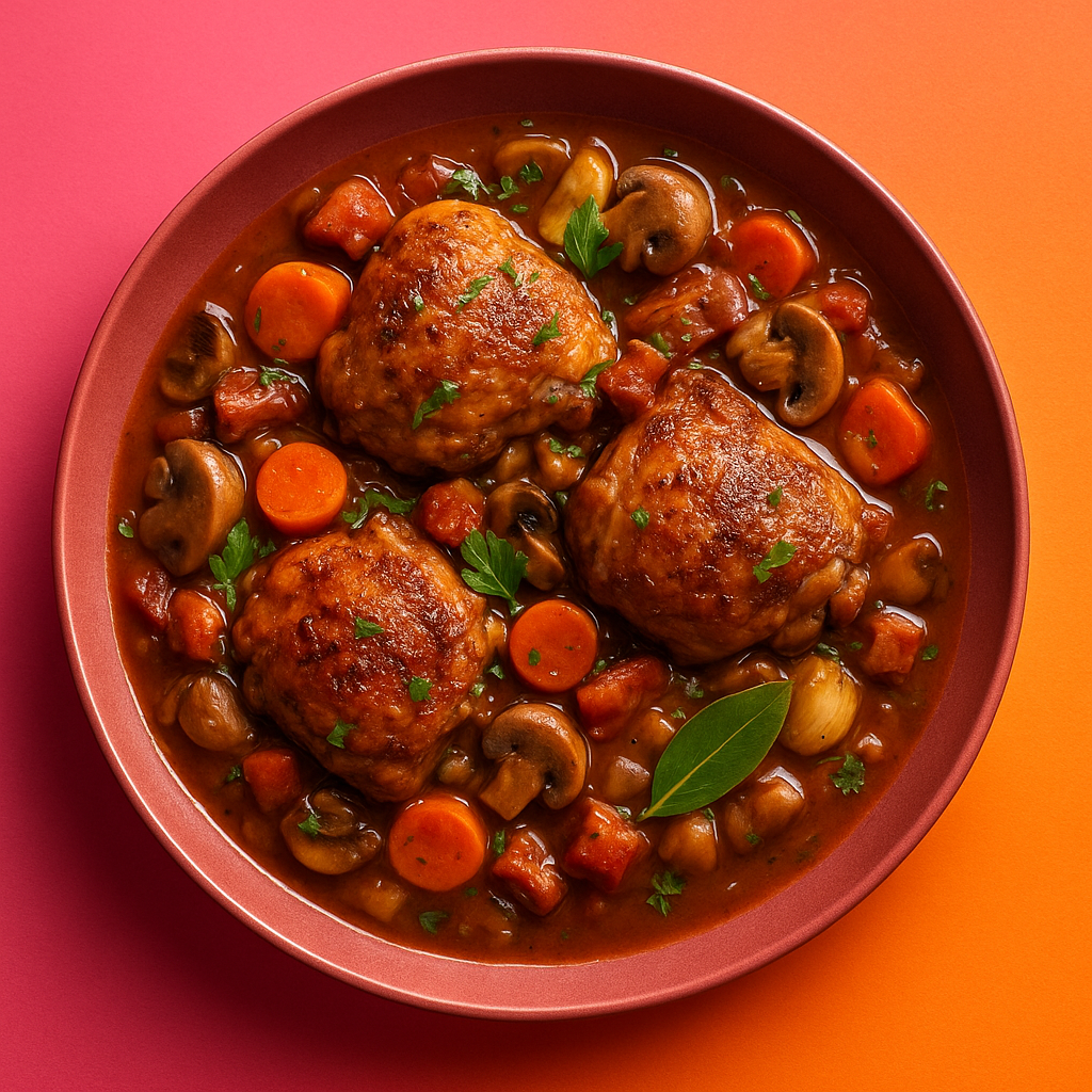 Coq au Vin (Dairy-Free)